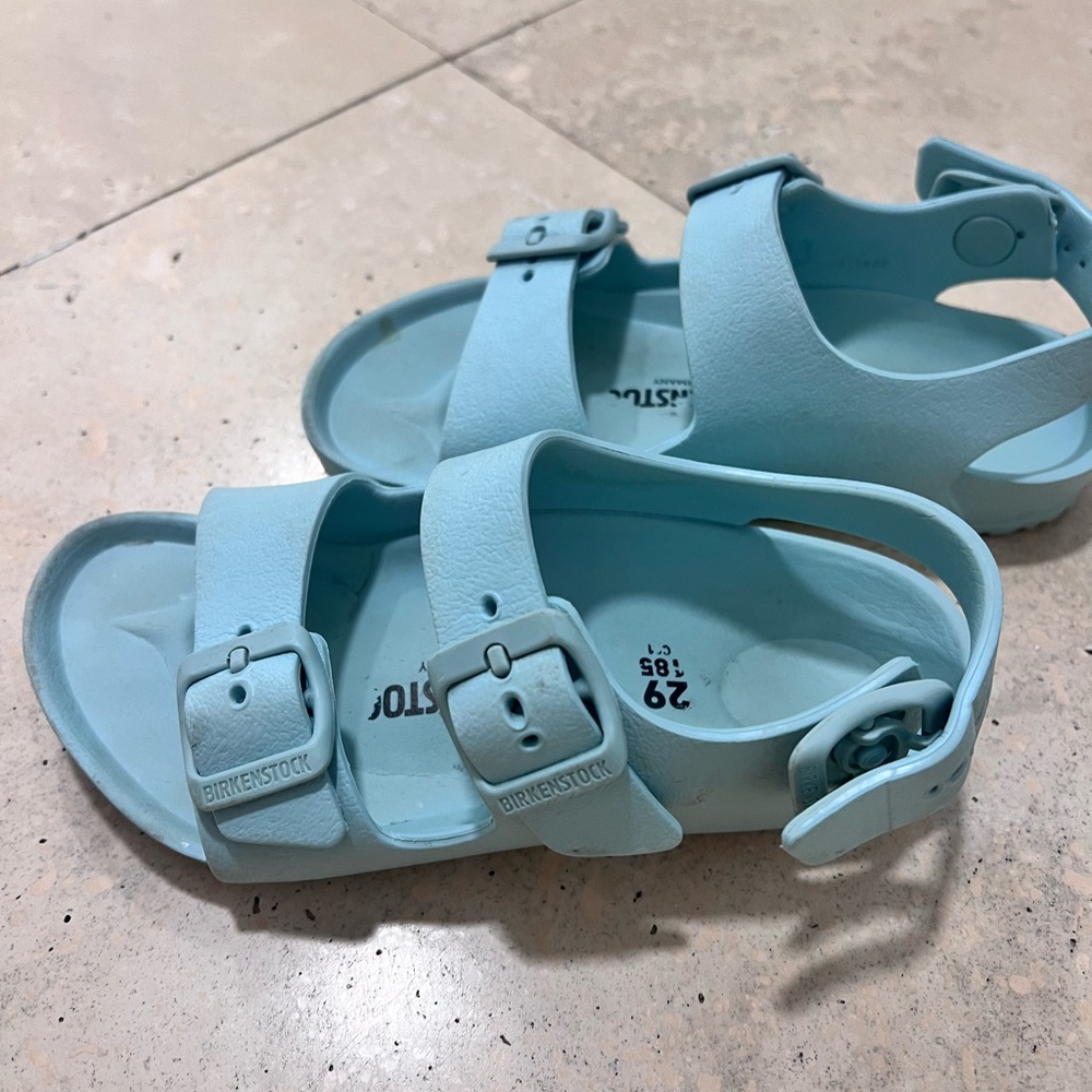 Birkenstock Kids Teal Sandals